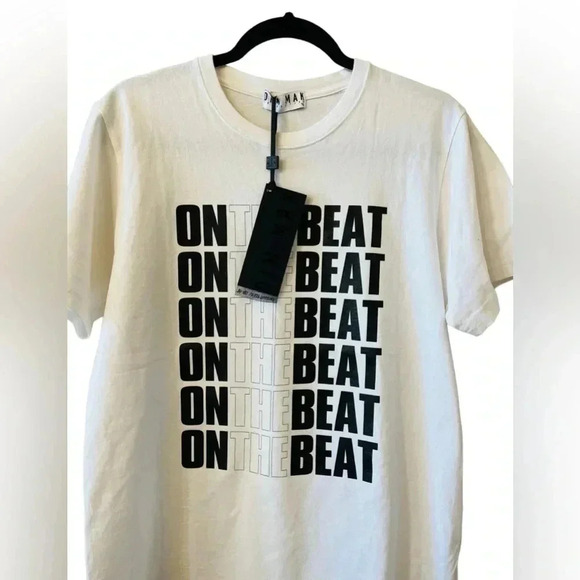 Dim Mak Collection Small On The Beat Men's Short Sleeve T-Shirt White - Picture 4 of 10